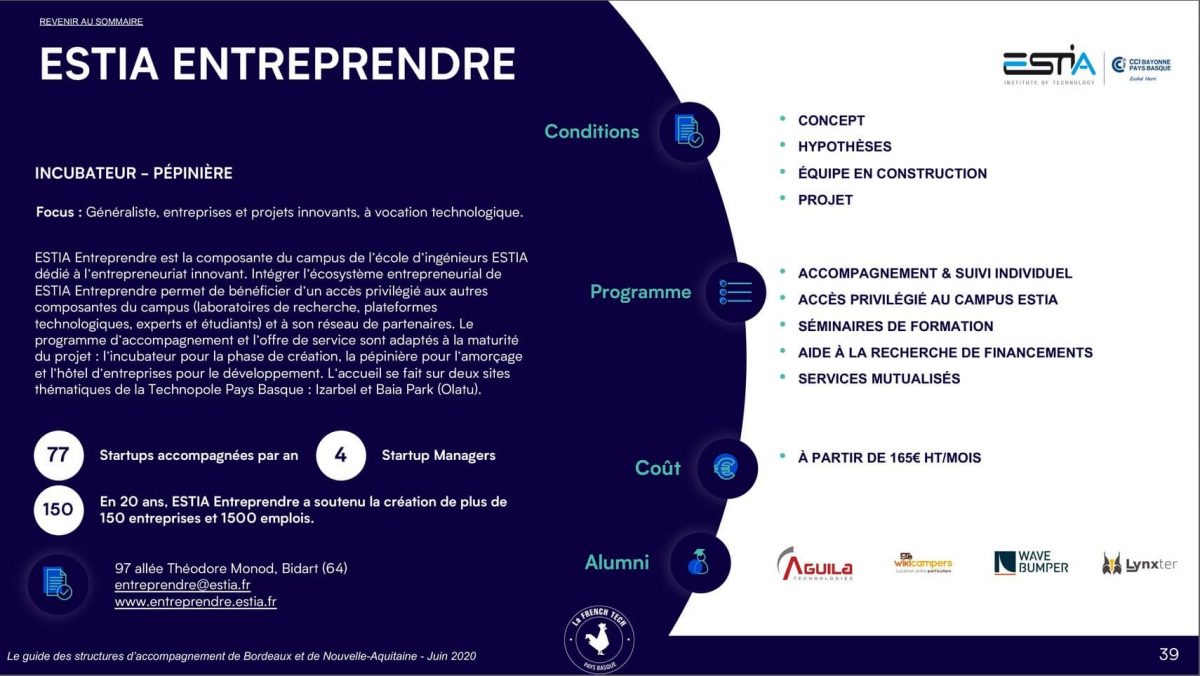 Estia French Tech Pyrénées Atlantiques
