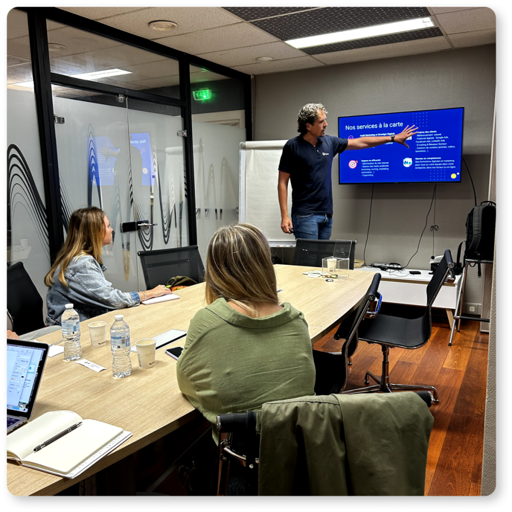 Formation de Adrien de chez Digital 64