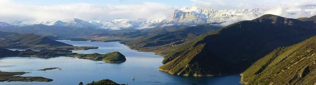 Paysages dans les montagnes pyrénéennes