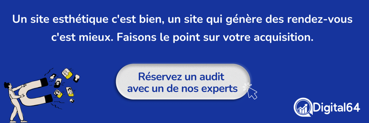 RESERVEZ UN AUDIT DIGITAL 64 RESERVEZ UN AUDIT DIGITAL 64