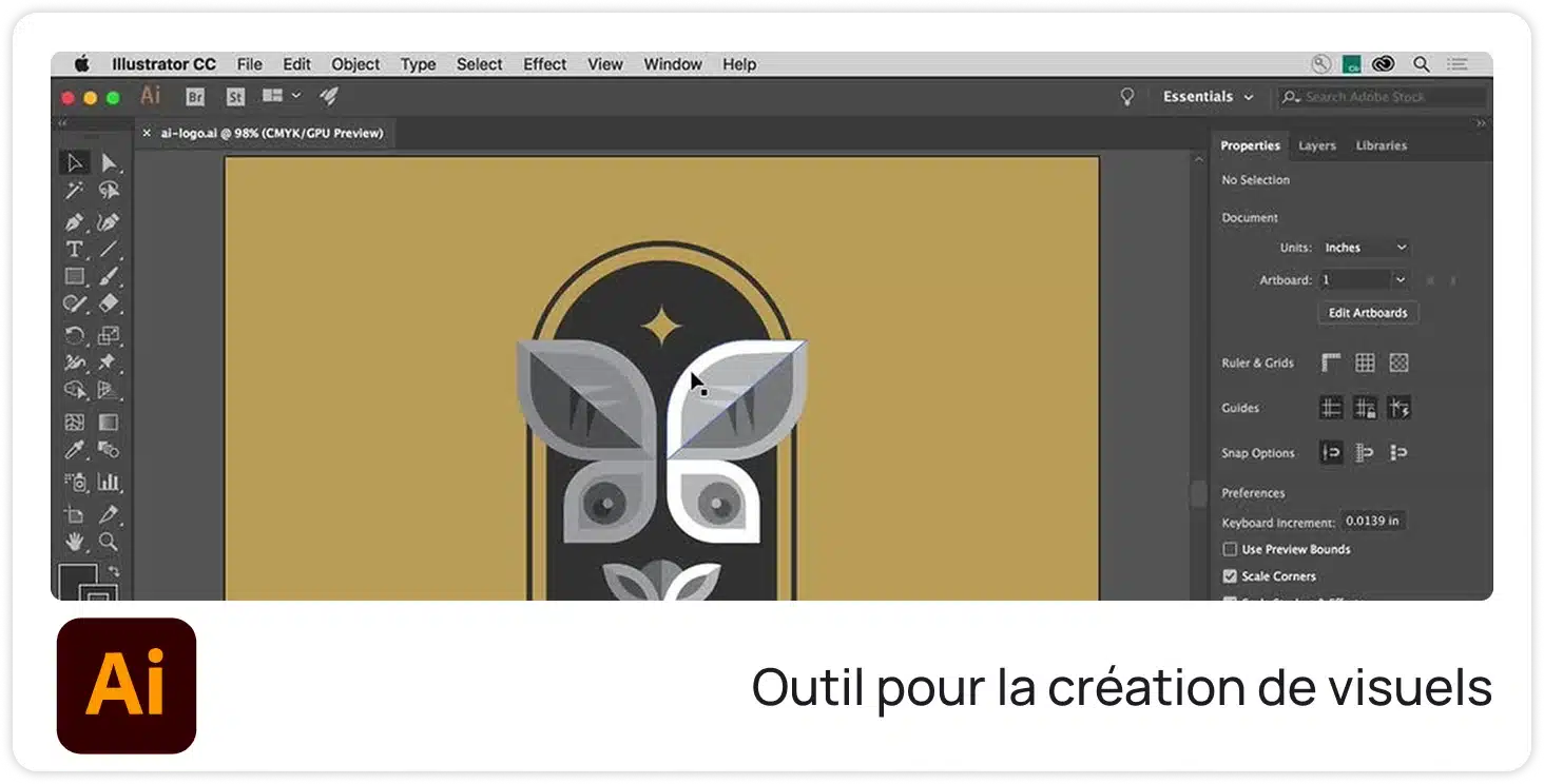 Illustrator — Outil pour la creation de visuels
