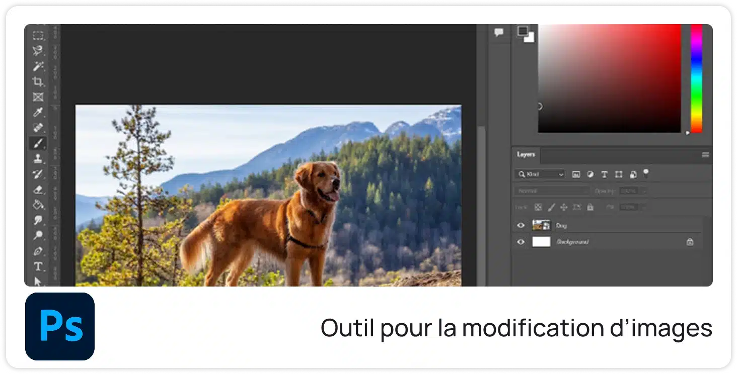 Photoshop — Outil pour la modification d'images