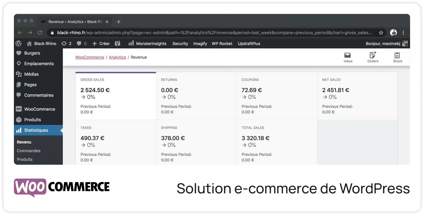 WooCommerce — Solution e-commerce de WordPress